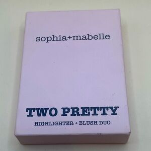 Sophia +Mabelle blush & highlighter